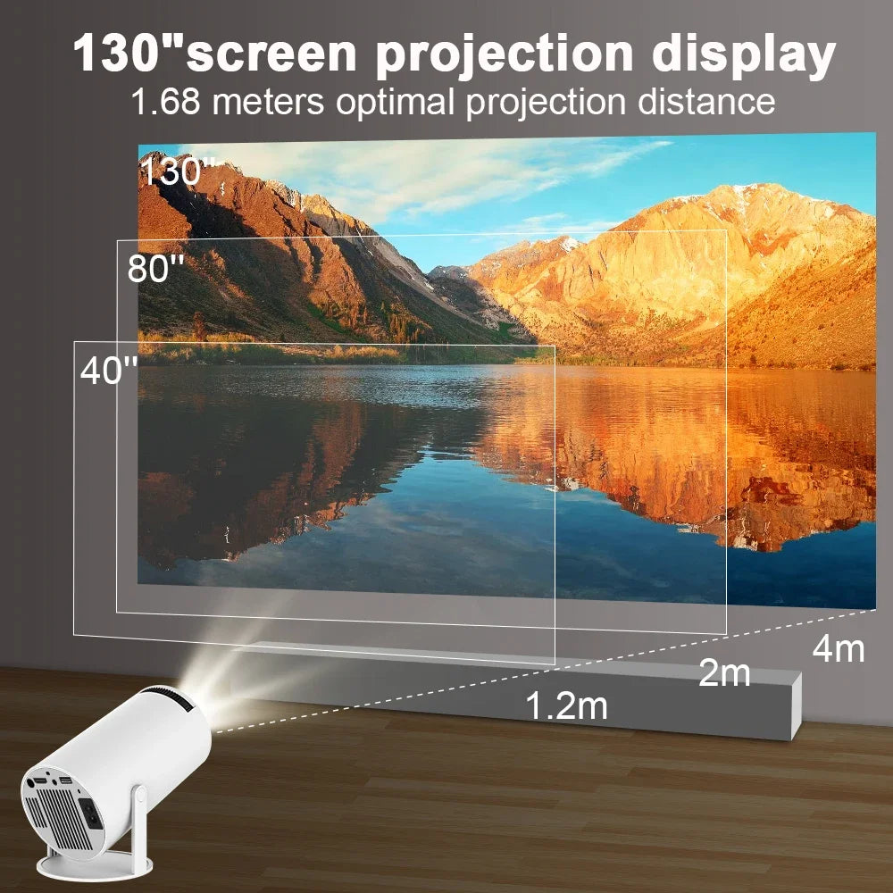CineMaster Pro: Elite Portable HD Projector